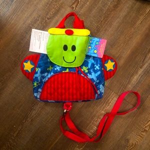 NWT Stephen Joseph Airplane Buddy Harness Bag